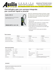 AUSILIA PLUS - CERCAFUGHE GAS 316-2